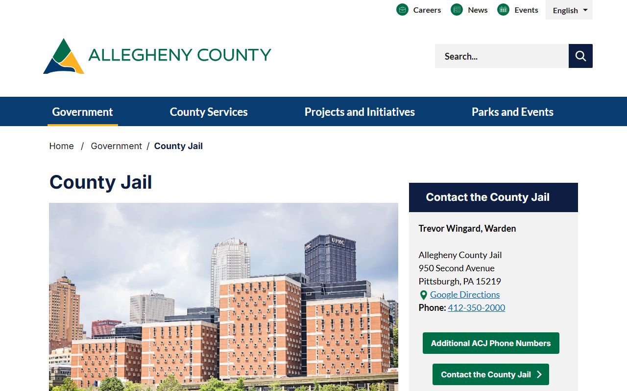 Allegheny County Jail inmate search for busted mugshots