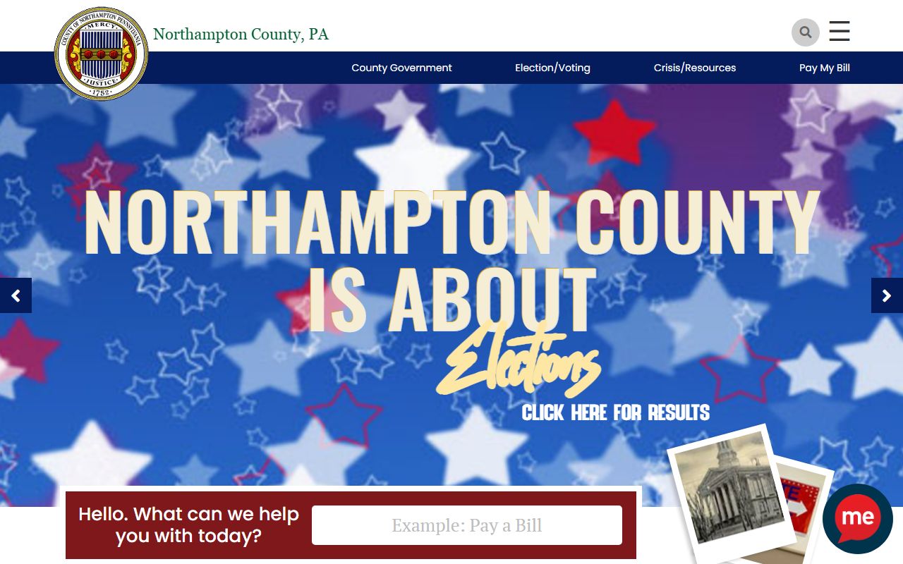 Northampton County government website for busted mugshots and criminal records